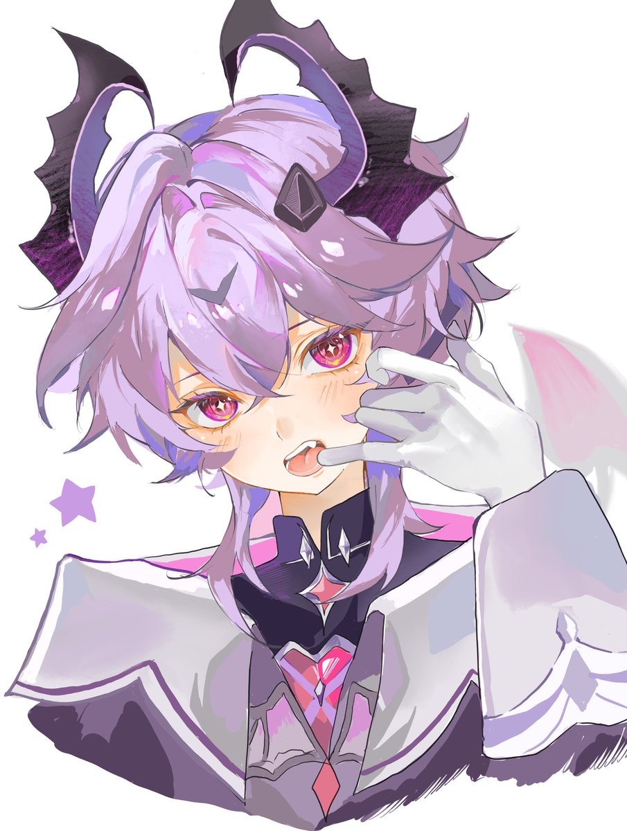 yayu_yyo430's tweet image. 牙があったら可愛いな…
 #ドゥリン  #Durin  #GenshinImpact  #原神
