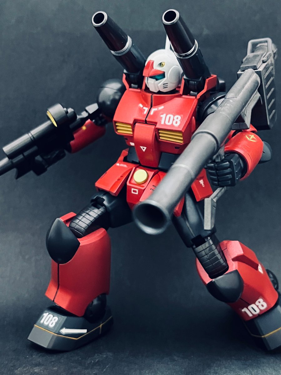 stomdad's tweet image. #バズーカ選手権

＃プラモデル好きな人と繋がりたい
＃ガンキャノン
＃機動戦士ガンダム