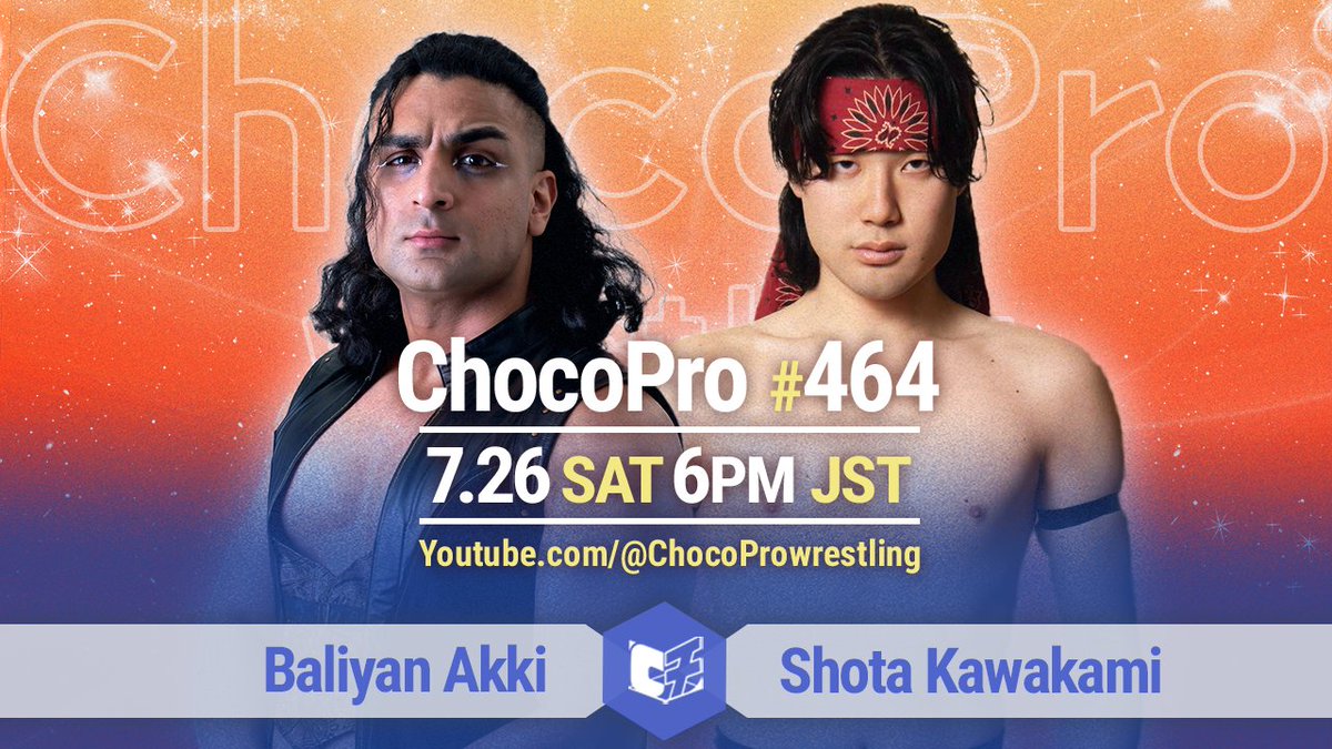 chocopro_pw's tweet image. 📣NEXT #ChocoPro !
Who are you rooting for?
🔥@baliyanxakki vs @Ganpro_shota
and more!!
Support💐➡chocopro.bigcartel.com/product/chocob…
Ticket🎫➡t.livepocket.jp/p/chocopro
#GanPro