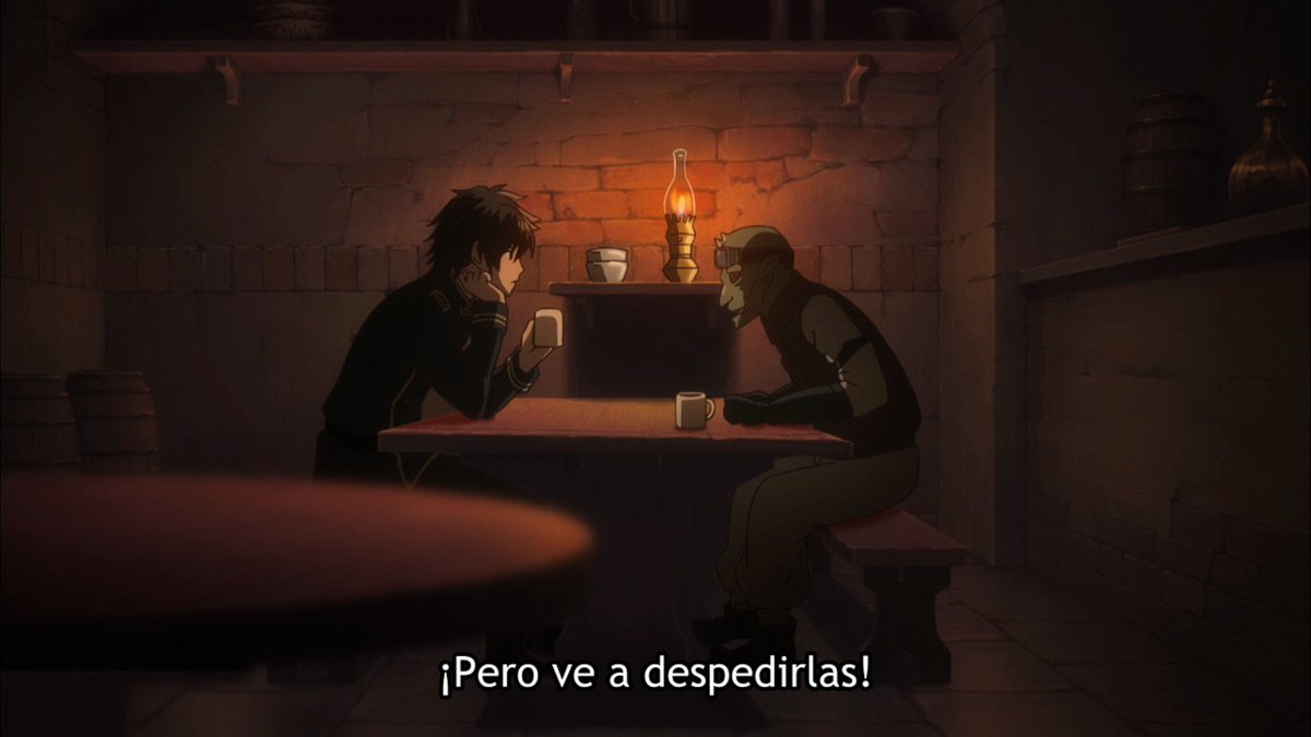 SengokuFurude's tweet image. el sabe mejor que nadie al infierno al que estan por ir......... y aun asi confia en que cumpliran su promesa y regresaran, que linda escena.