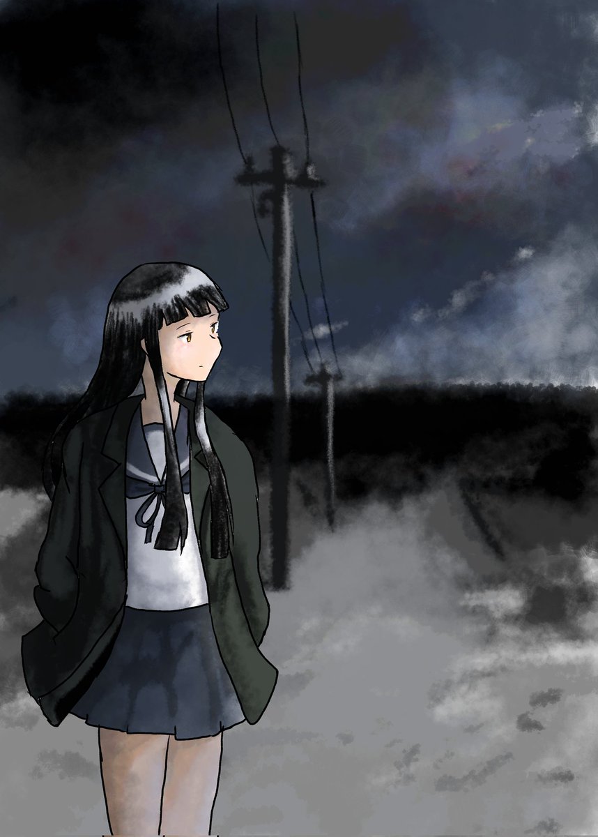 Panpkin_pie2022's tweet image. パトリアの月
#艦これ #初雪