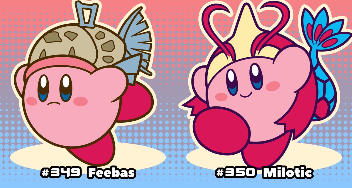 p_fritzart's tweet image. Lileep, Cradily. Anorith, Armaldo. Feebas, Milotic. Castform.