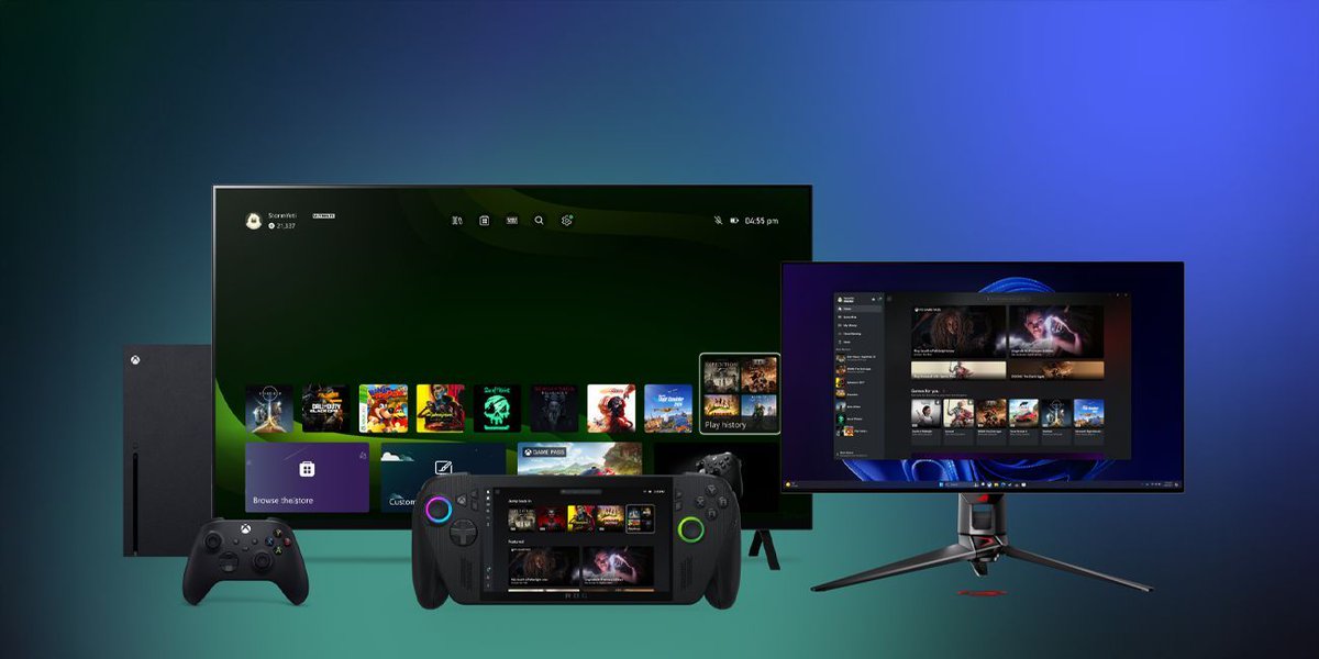 AlternativeTo's tweet image. Xbox tests cross-device cloud play history for consoles, PC, and handhelds. Updates include new play history tiles, filter options, and improved cloud gaming access alternativeto.net/news/2025/7/xb…
