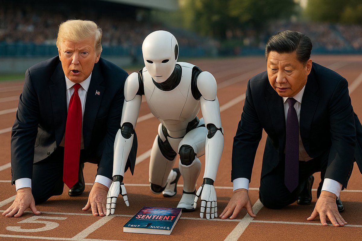 rsvpselling's tweet image. The U.S. just declared its commitment to AI supremacy as a new national doctrine. &quot;We must make America the undisputed world leader in artificial intelligence; we need a new Manhattan project for AI.&quot; President Trump said, but now the U.S. Government has published an AI action…