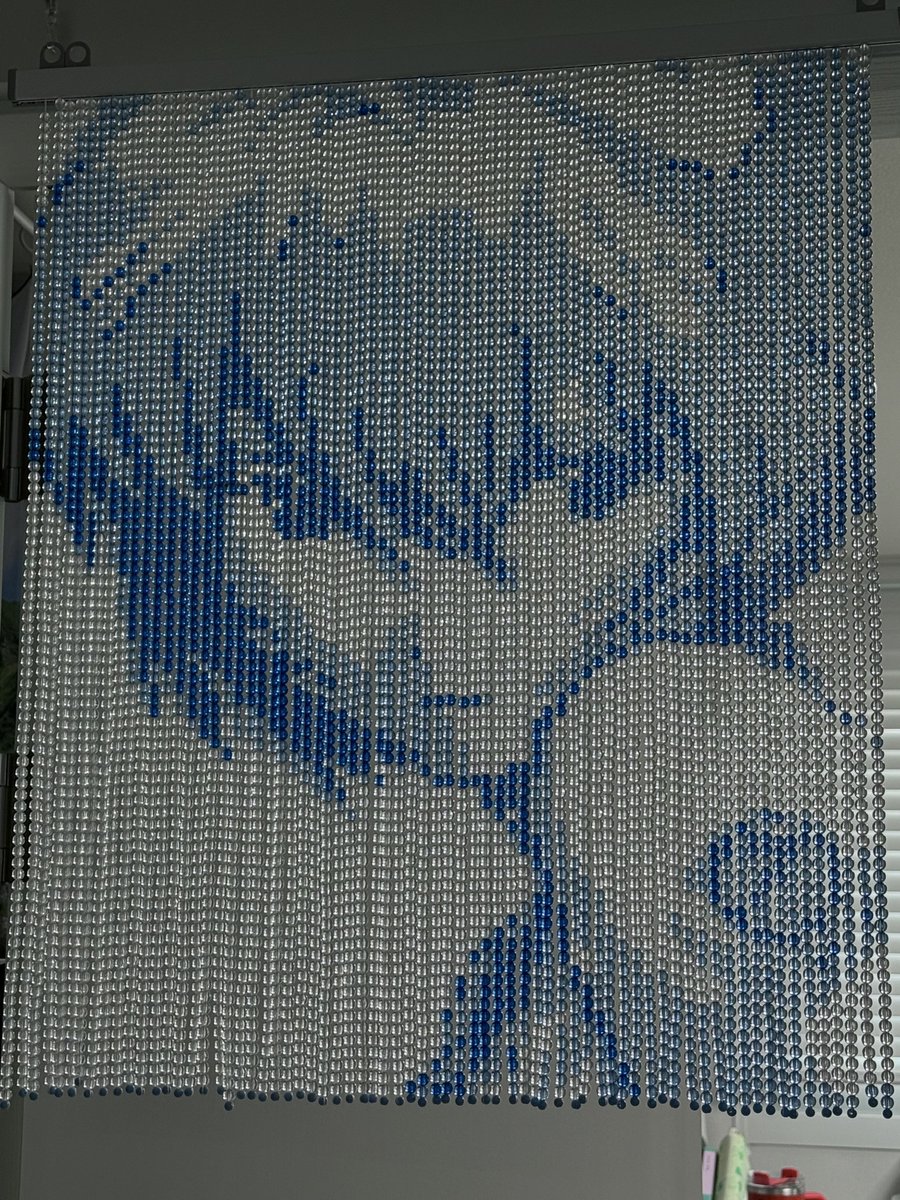 비즈발 만들었어요🌀🌎