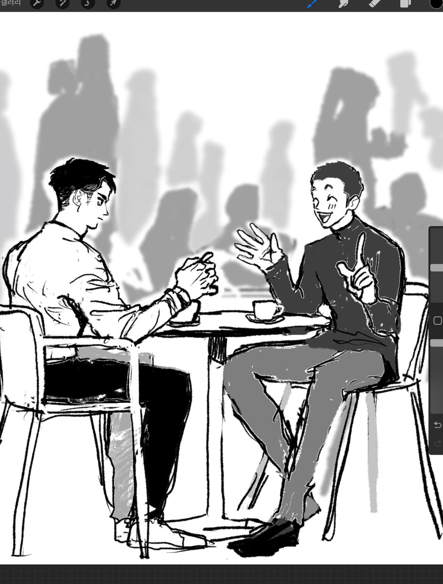 samutarotaro74's tweet image. HQ fanart log 202707~
ushiten main
