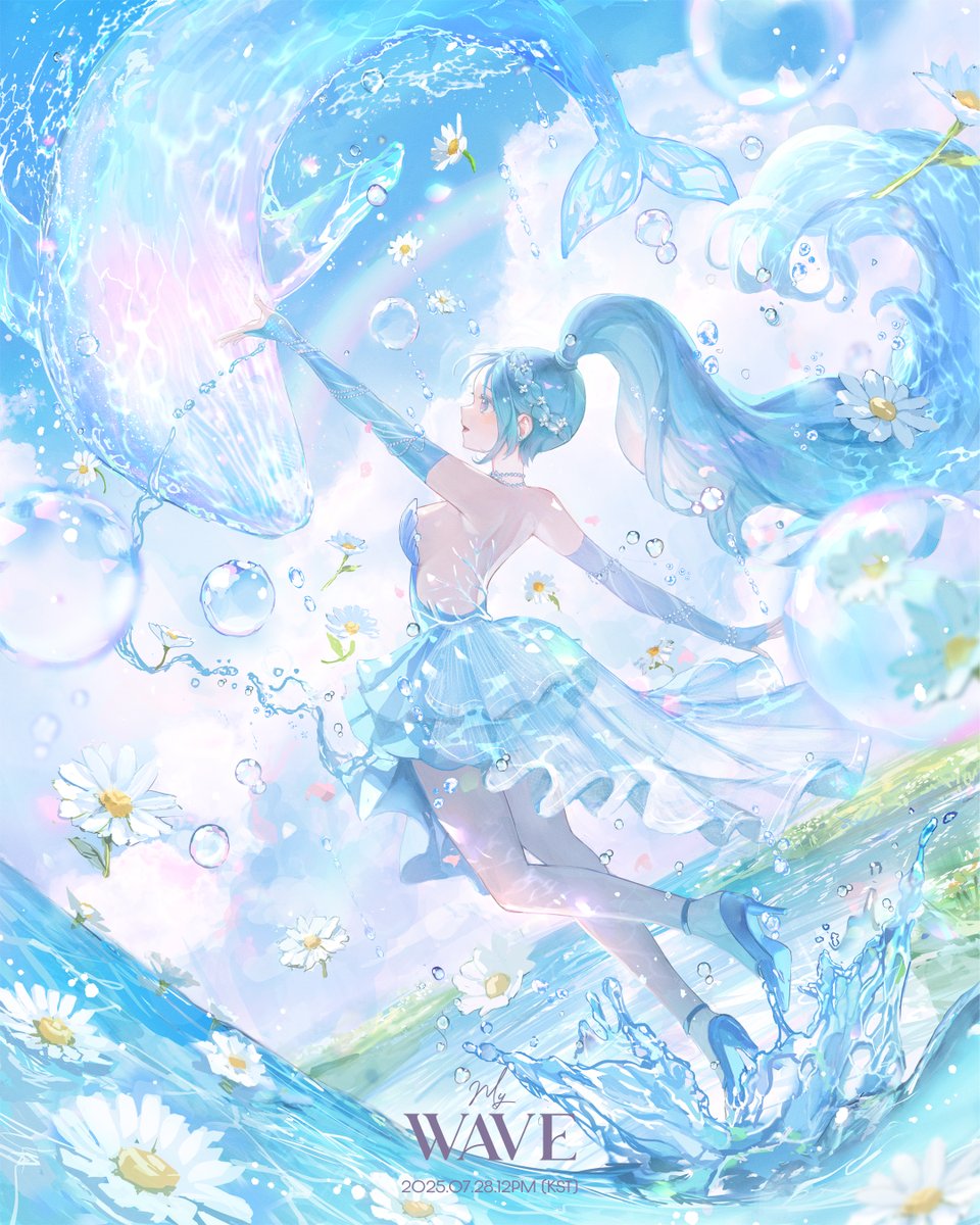 elseaglobal's tweet image. Elsea Digital Single 『My Wave』
🌊 Concept Poster WHALE ver.
🌸 2025.07.28 12PM (KST)
#エルシー #Elsea #MyWave #Elsea_MyWave
#Priz