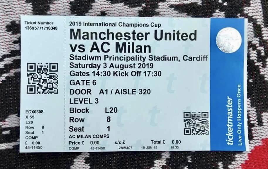 dougbagleyfdl's tweet image. 6 years ago. Milan played Manchester United in Cardiff with a massive attendance of 65,892. I had to go to the Milan Hotel to pick up my complimentary ticket. I saw the great Paolo Maldini and Champions League Cup Final scorer Daniele Massaro. I also saw Krzysztof Piątek of Milan