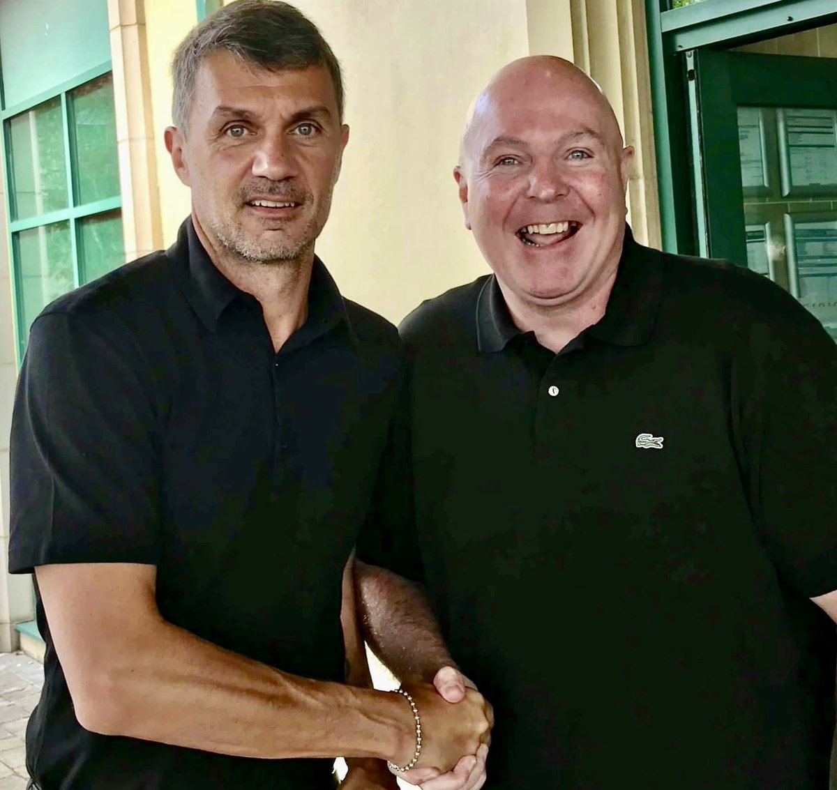 dougbagleyfdl's tweet image. 6 years ago. Milan played Manchester United in Cardiff with a massive attendance of 65,892. I had to go to the Milan Hotel to pick up my complimentary ticket. I saw the great Paolo Maldini and Champions League Cup Final scorer Daniele Massaro. I also saw Krzysztof Piątek of Milan