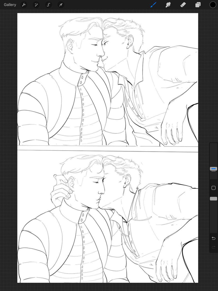 ulricharcher's tweet image. I almost never post wips here but look it's some sweet hansry! I simply can't get over them