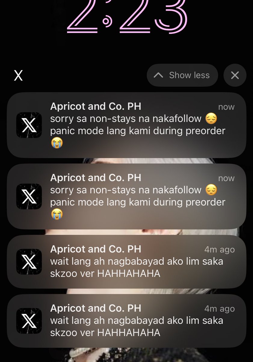 krchthdr's tweet photo. okay lang po hahaha from stay,engene,exol and carat na naka-on ang notifs kay apricot 😆😆😆 ramdam na ramdam po namin! https://t.co/mAtlmJzv6x