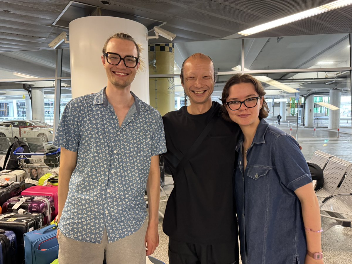 k_h3021's tweet image. 🇵🇱グダニスク・シェイクスピア・フェスティバルのボランティアスタッフ、
ヤネクさんとトーシャさんがお迎えに来てくださいました☺️
Dziękuję(ジェンクイェ)‼️
ありがとうございます‼️
#G3ポーランド