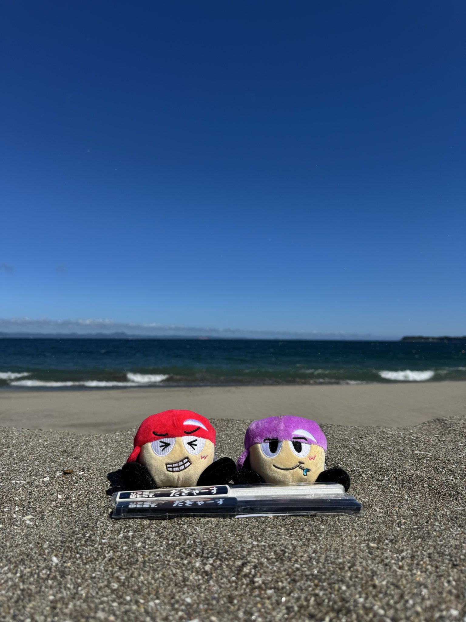 リア突WEST. 海の家 三浦海岸 クリアバッグ リア突WEST. 海の家 三浦海岸 クリアバッグ リア突WEST. 海の家