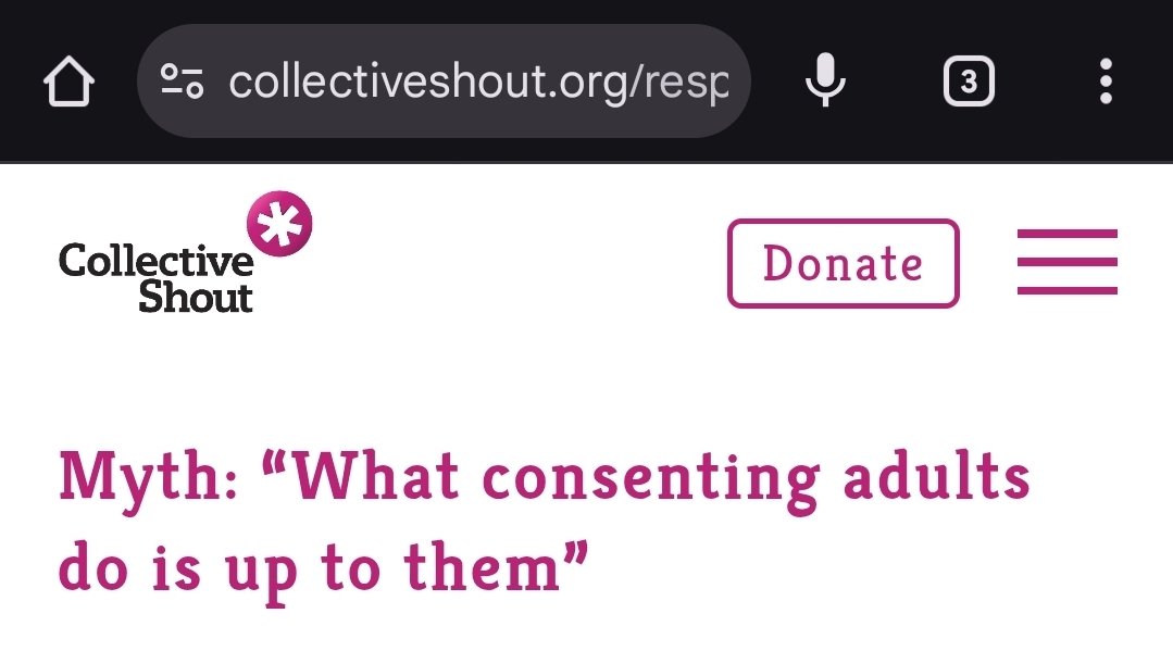 OMFG the Authoritarian Karens want to control what adults can consent too💀