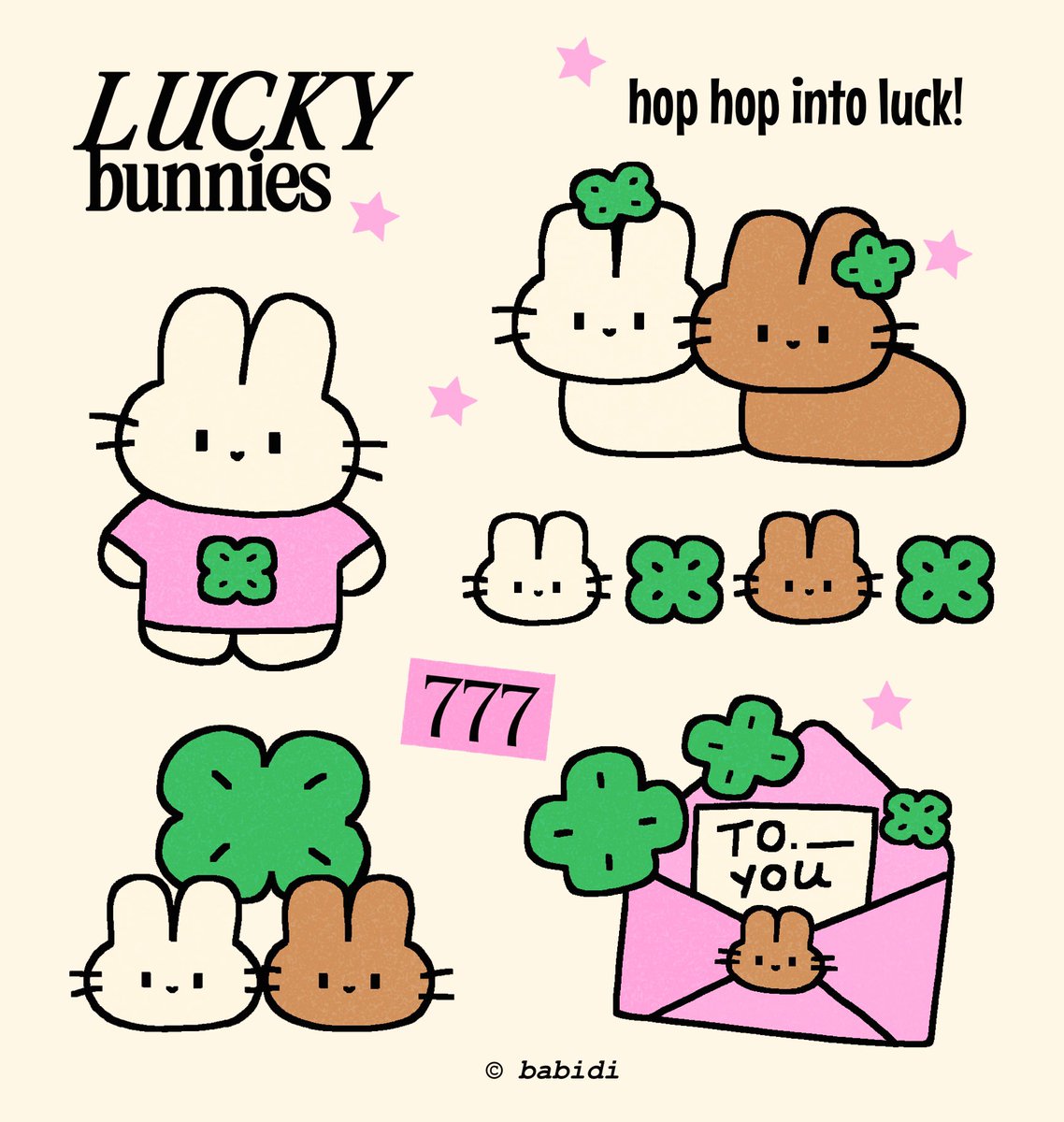 Bewwwwwadee's tweet photo. Lucky, come here! ☘️🐇 https://t.co/XVonccqBZC