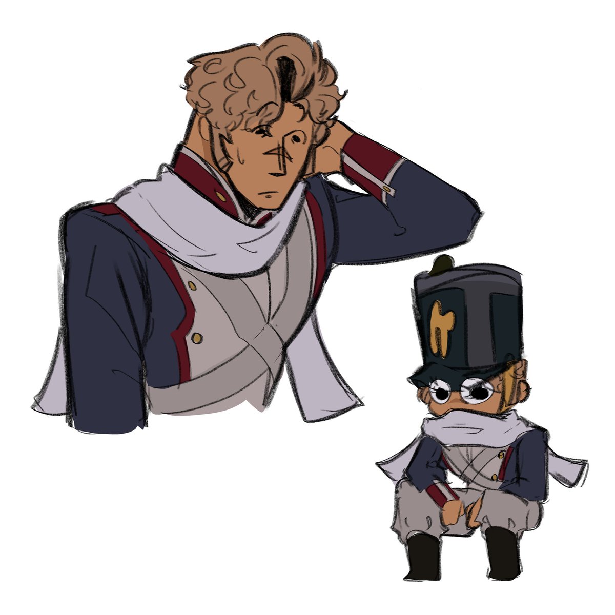 SoupOden's tweet image. Uhh, Au Jacob #gutsandblackpowder
