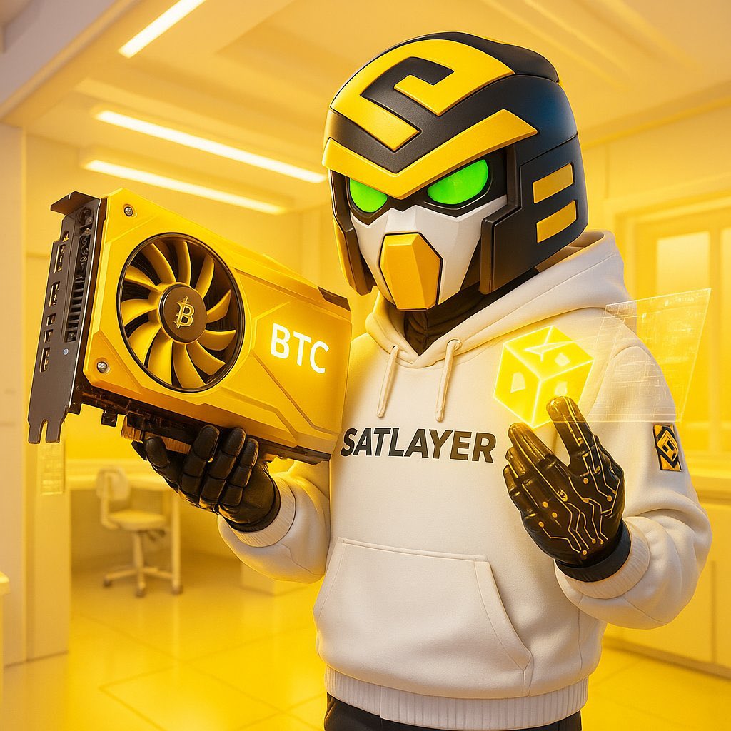 mordiweb3's tweet image. Let’s talk SatLayer & BTCFi
What’s your favorite thing about @satlayer so far?
And during all this yapping about BTCFi…what have you actually learned?
Real insights or wild takes drop them all in the comments
Best answer might just win a little something 🎁