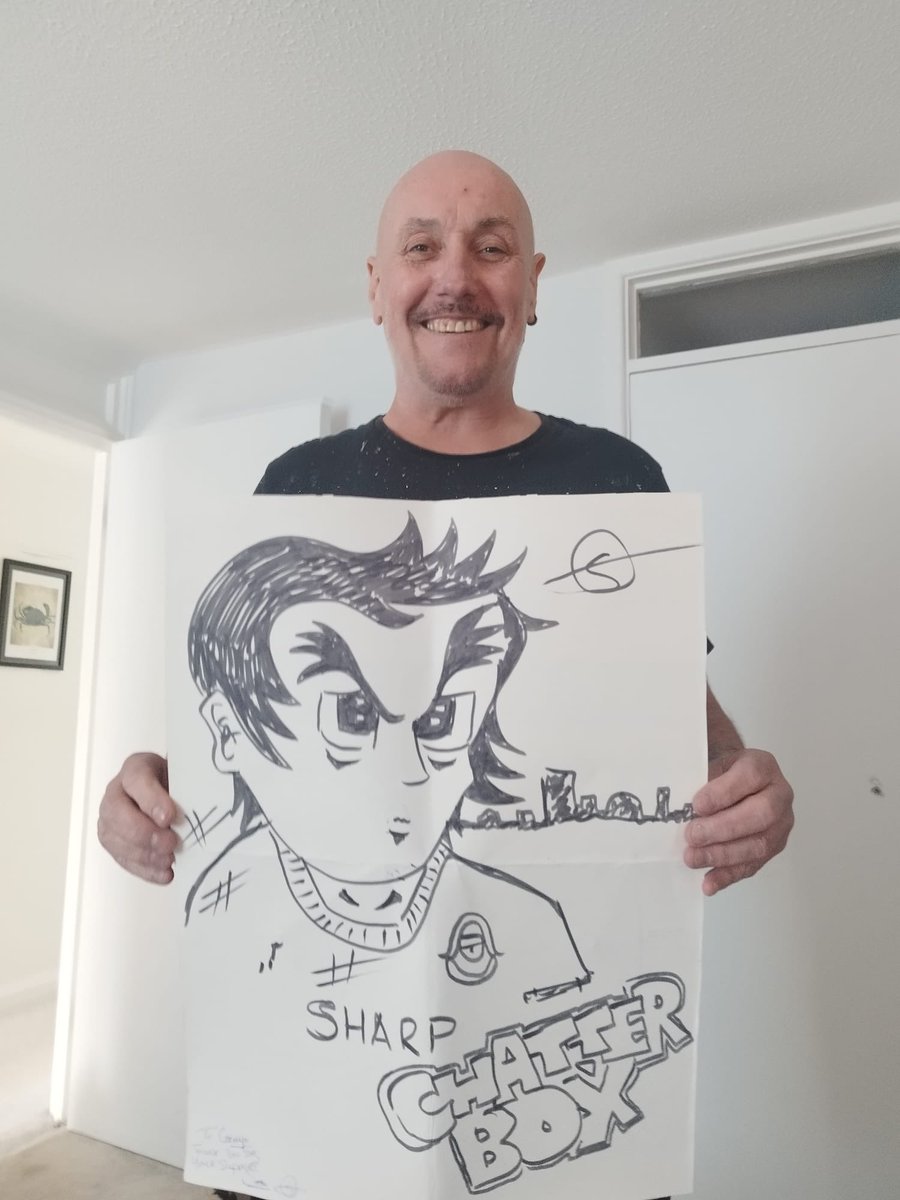 StretfordPost's tweet image. 🎉 Big shoutout to Grayo the winner of the exclusive cartoon sketch I created last year! 🙌
Back then, I promised that when we hit 10K subscribers, I’d give it away… and here we are! 🥳
Want to be in with a chance to win future prizes? Join the Chatterboxers community members…