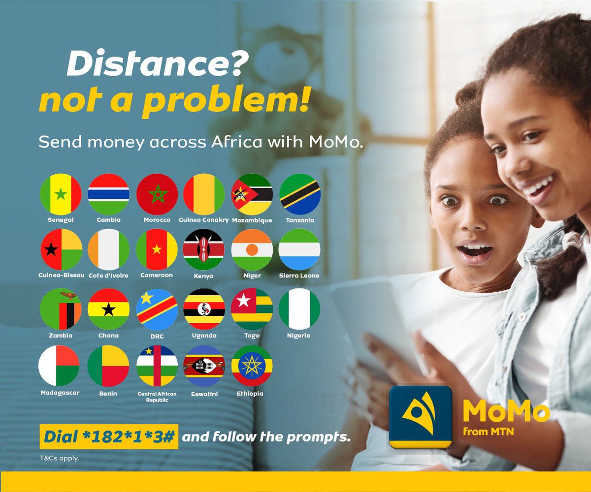 MoMo_Rwanda's tweet image. Send money directly from your MoMo wallet to over 20+ countries instantly.
No queues. No paperwork. Just dial *182# or use MoMoApp and follow prompt.
Stay connected, no matter the distance.
#Bivamomotima
