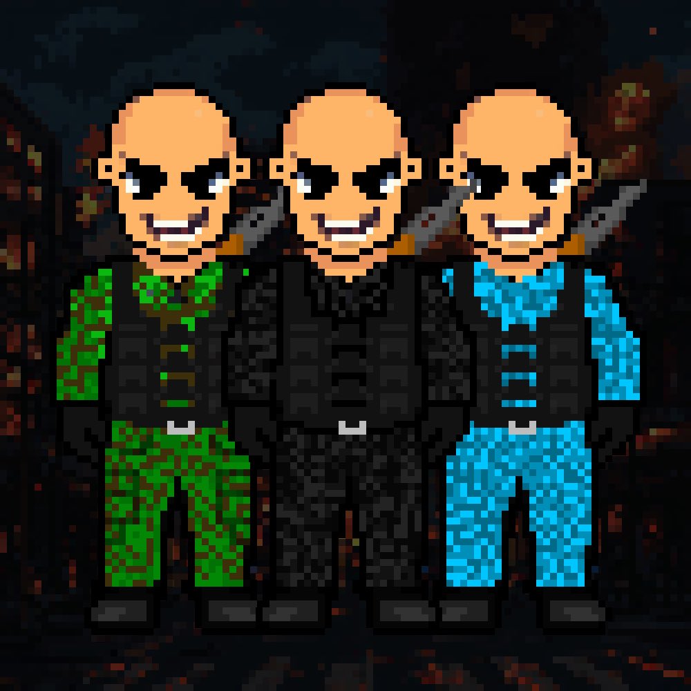 XPrisonNFT's tweet image. Throwback to these incredible military outfits 🔥

Super rare, Super cool 🔥🧡