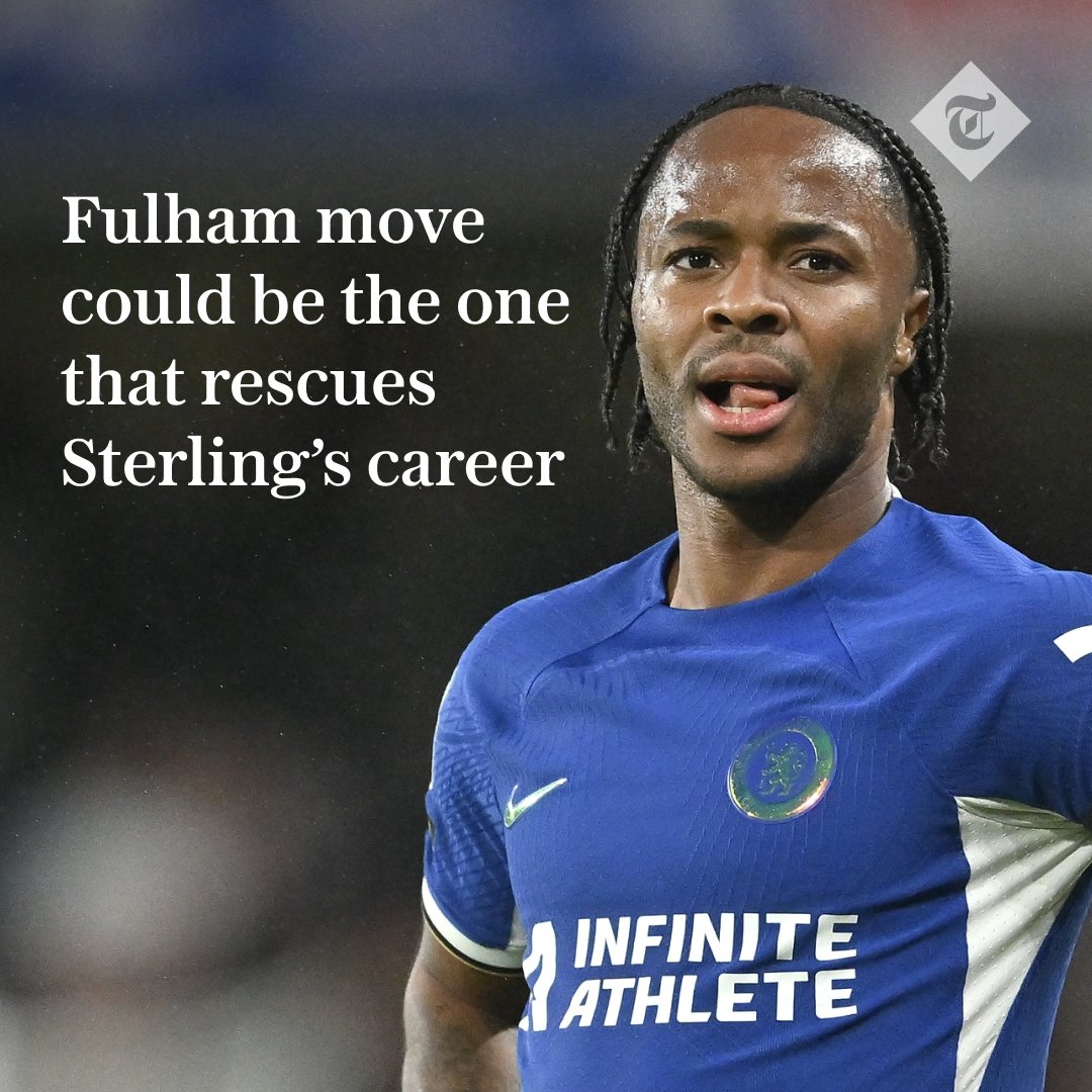 TeleFootball's tweet image. Sterling is believed to be open to moving to London neighbours where regular football could revive his World Cup hopes
Read more from @mcgrathmike ⬇️
telegraph.co.uk/football/2025/…
