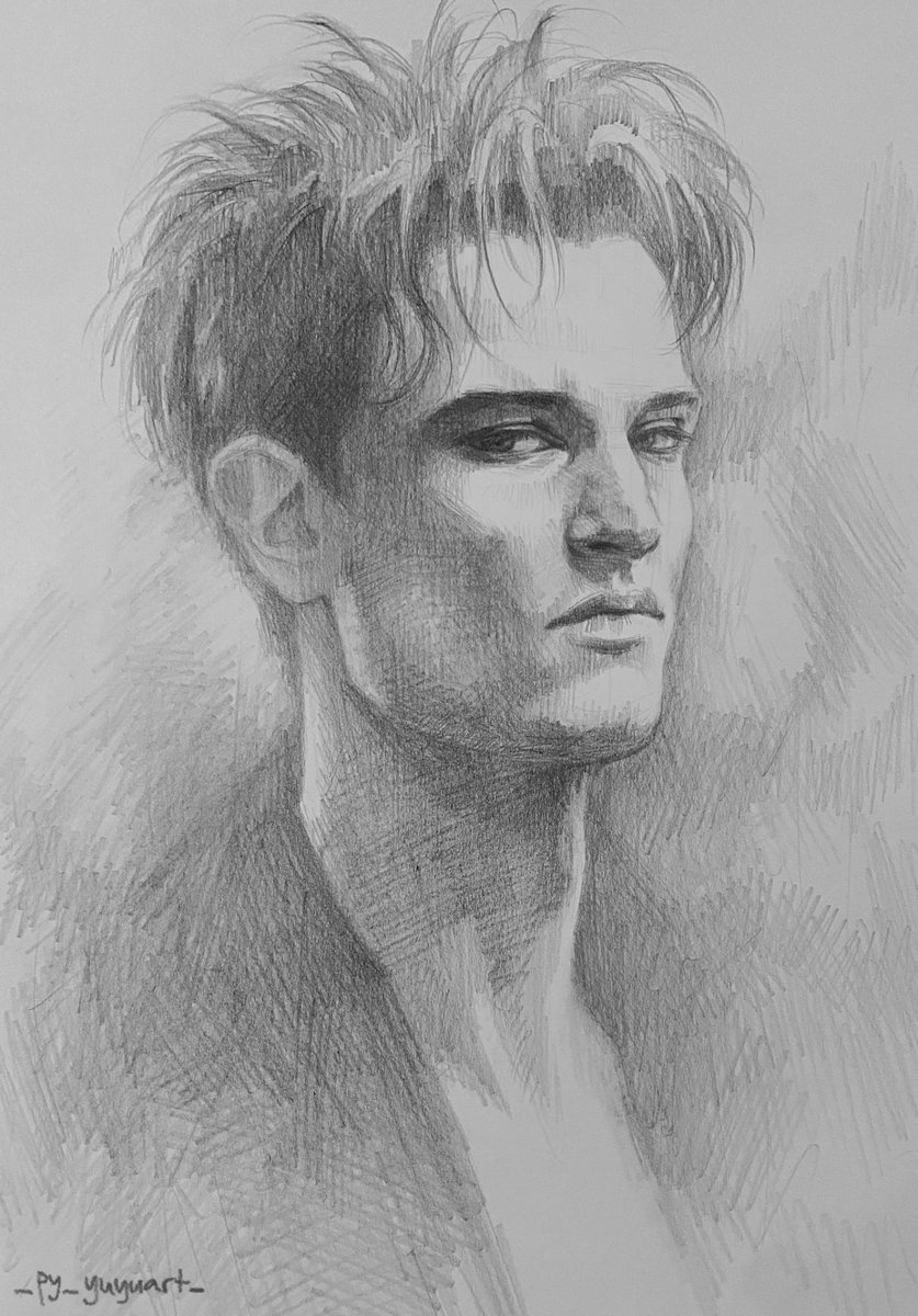 Yuyu107006's tweet image. Just finished watching ep10 of the Sandman, many tears were shedππ
I also thought Iβd share this portrait of Morpheus I did for a college assignment