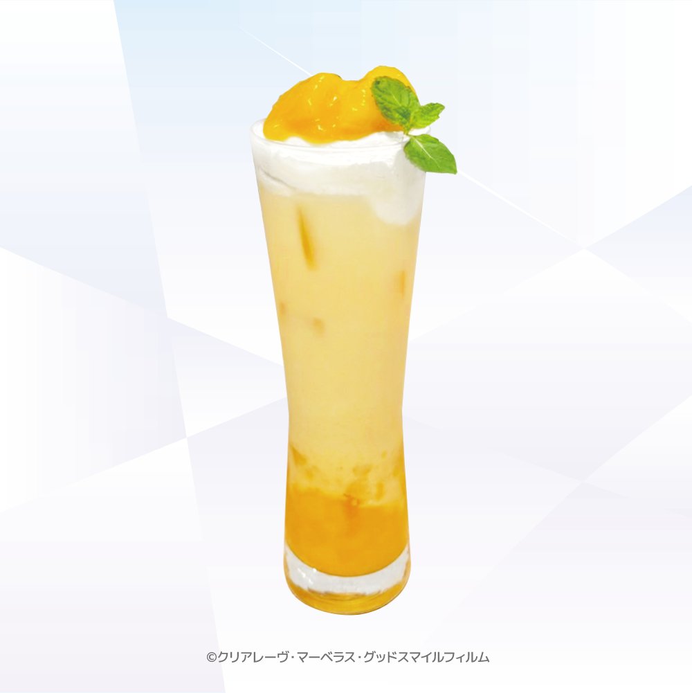 SofmapCafe's tweet image. ❖TVアニメ『9-nine- Ruler's Crown』COLLABORATION❖
イメージドリンクのご紹介です!
・天ちゃんのあまあまマンゴーオレ
ぜひご賞味ください!
🔽詳細・ご予約はこちら❖❖
sofmap.com/pages/?id=stel…
#アニメナイン
#9ナイン
#ぱれっと
#和泉つばす 先生