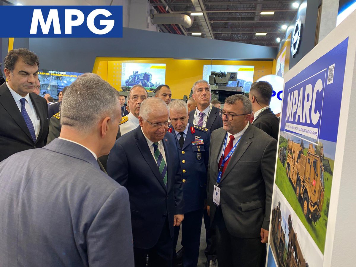 T.C. Milli Savunma Bakanımız Sayın Yaşar Güler, Genelkurmay Başkanımız Orgeneral Metin Gürak, Kuvvet Komutanlarımız ve Komuta Heyeti #IDEF2025 kapsamında standımızı ziyaretleri ile bizleri onurlandırdılar.