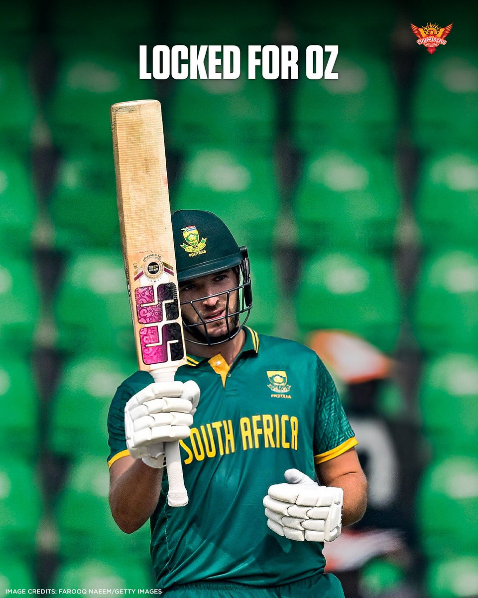 SunRisers's tweet image. Wiaan gets the ODI call-up for the Aussie tour 💪
Wiaan Mulder | #PlayWithFire | #AUSvSA