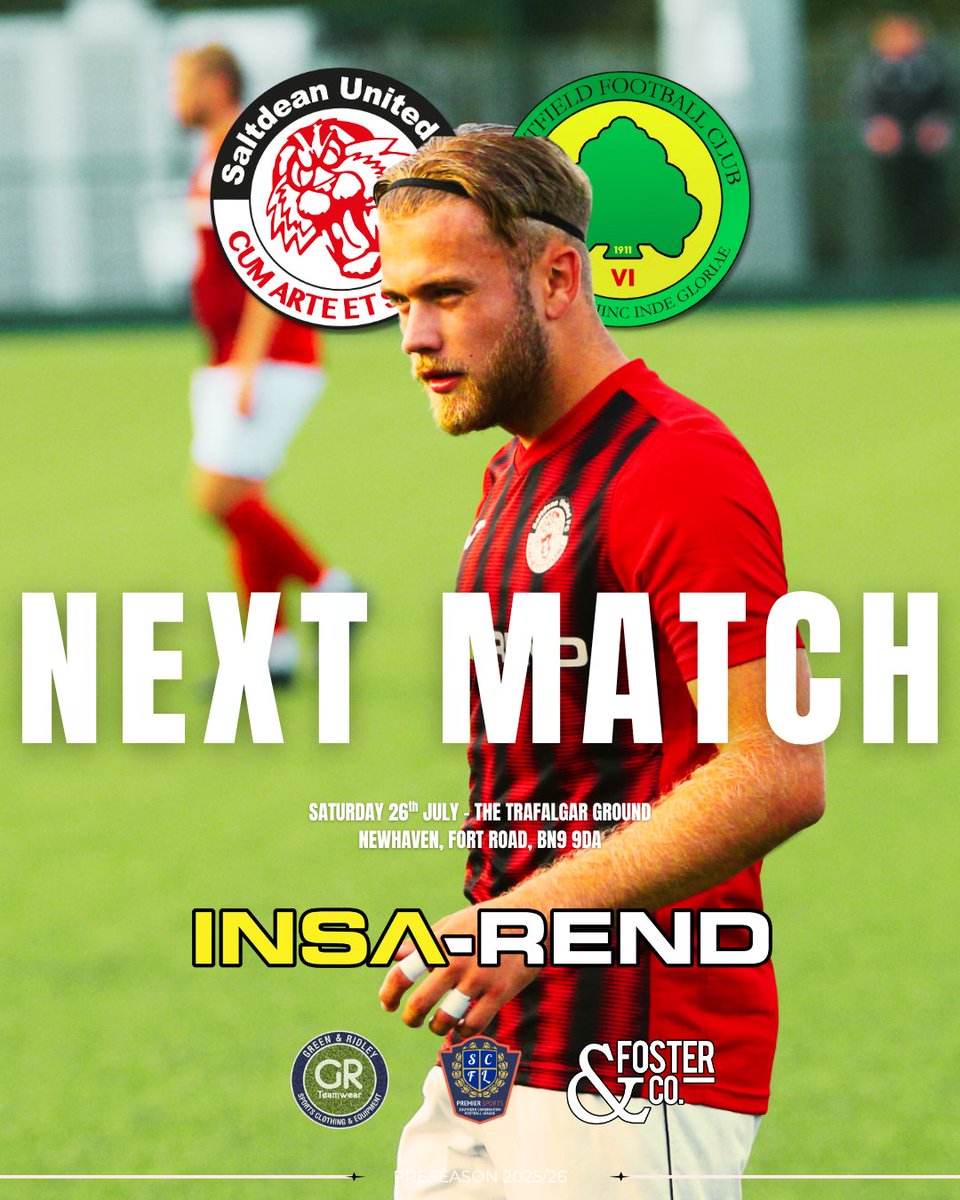 Saltdeanfc's tweet image. π
Next up is @WestfieldFC9 at home on Saturday π‘
#COYT π―