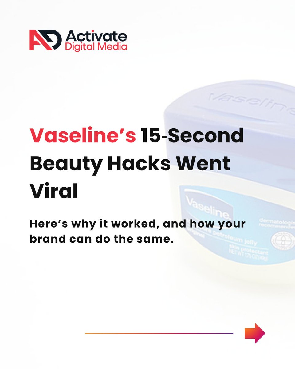🧵 How <a href="/VaselineBrand/">Vaseline</a>  Turned 15-Second #BeautyHacks into a Titanium-Winning #GlobalCampaign

And why your brand doesn’t need a product launch —just a smart moment. 👇
