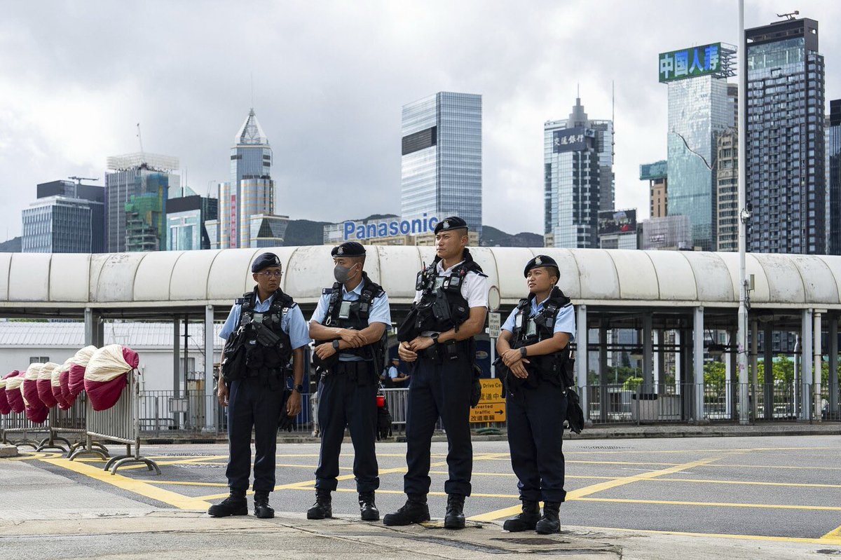 Hong Kong police announced rewards for information leading to the arrest of 19 overseas-based activists for their roles in “Hong Kong Parliament”, what they called a subversive organization abroad, accusing them of violating a national security law.
apnews.com/article/hong-k…