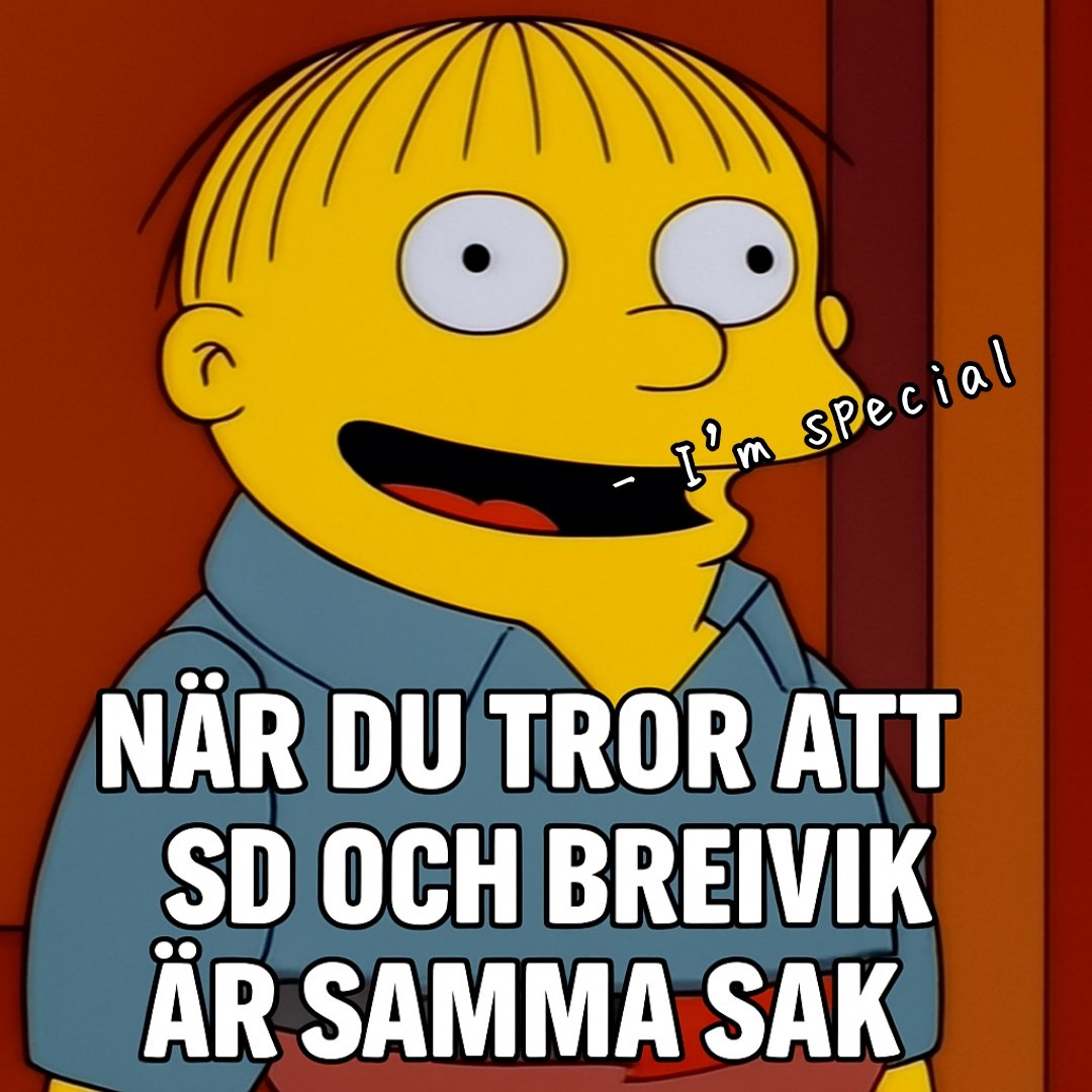 Anna_Infidel's tweet image. Har sett flera på X kalla Breivik en ”norsk SD:are”. Detta är som att kalla Pol Pot en ”vänsterpartist”. Det är lika intellektuellt ohederligt som att hålla vänstern ansvarig för Stalins utrensningar eller AFA:s våldsdåd. Breivik var en ensam galning, inte representant för något…