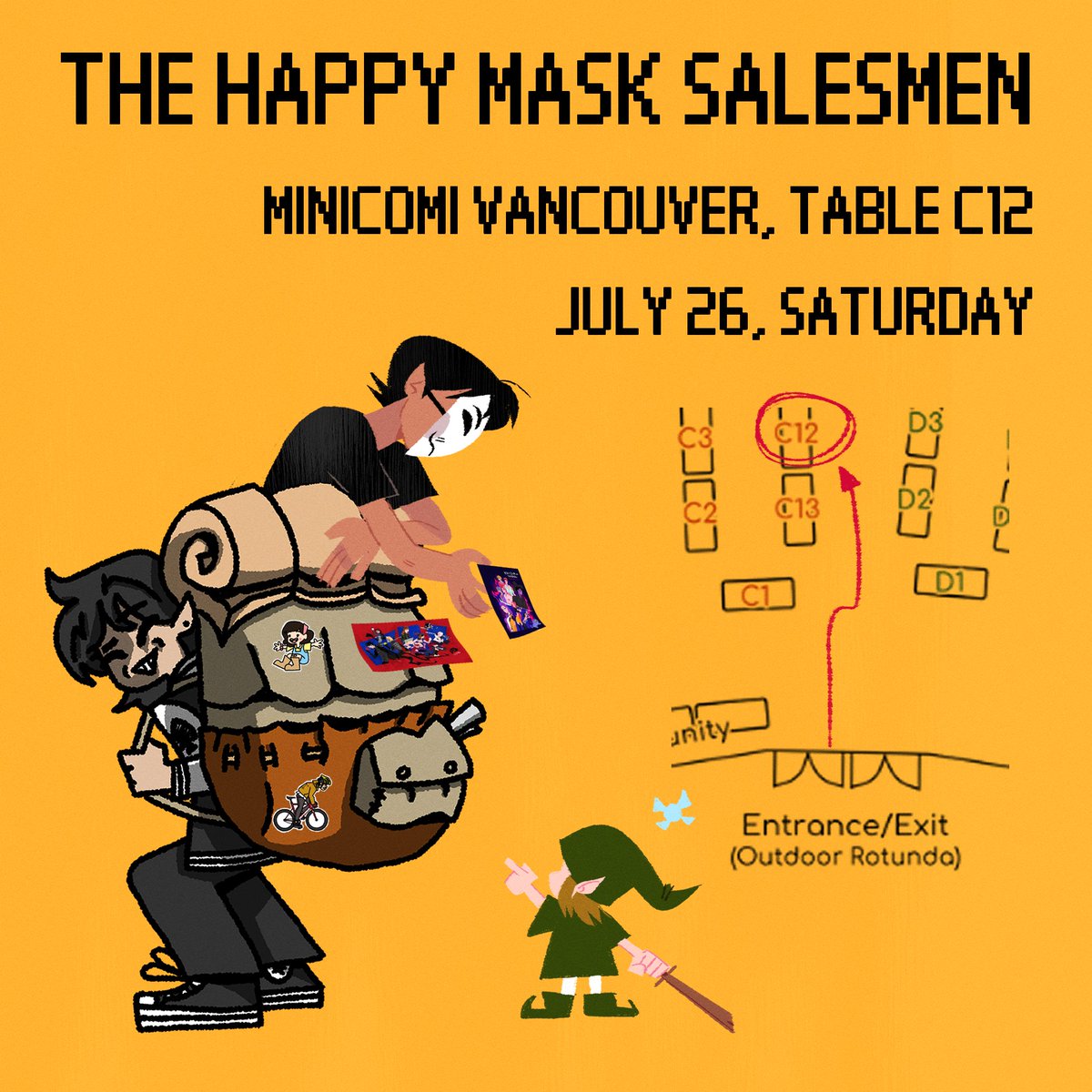 SEE YALL ON SATURDAYYYYY!!! i'll be tabling w my friend <a href="/minicomi/">MiniComi</a> vancouver 😀😀😀