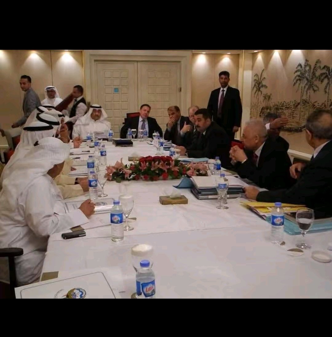 al_7000al's tweet image. صورة اثاء بيع خور عبدالله من قبل قادة الاطار المدعومين من قبل حكم ايران وامريكا وبعض الدول....
#خور_عبدالله