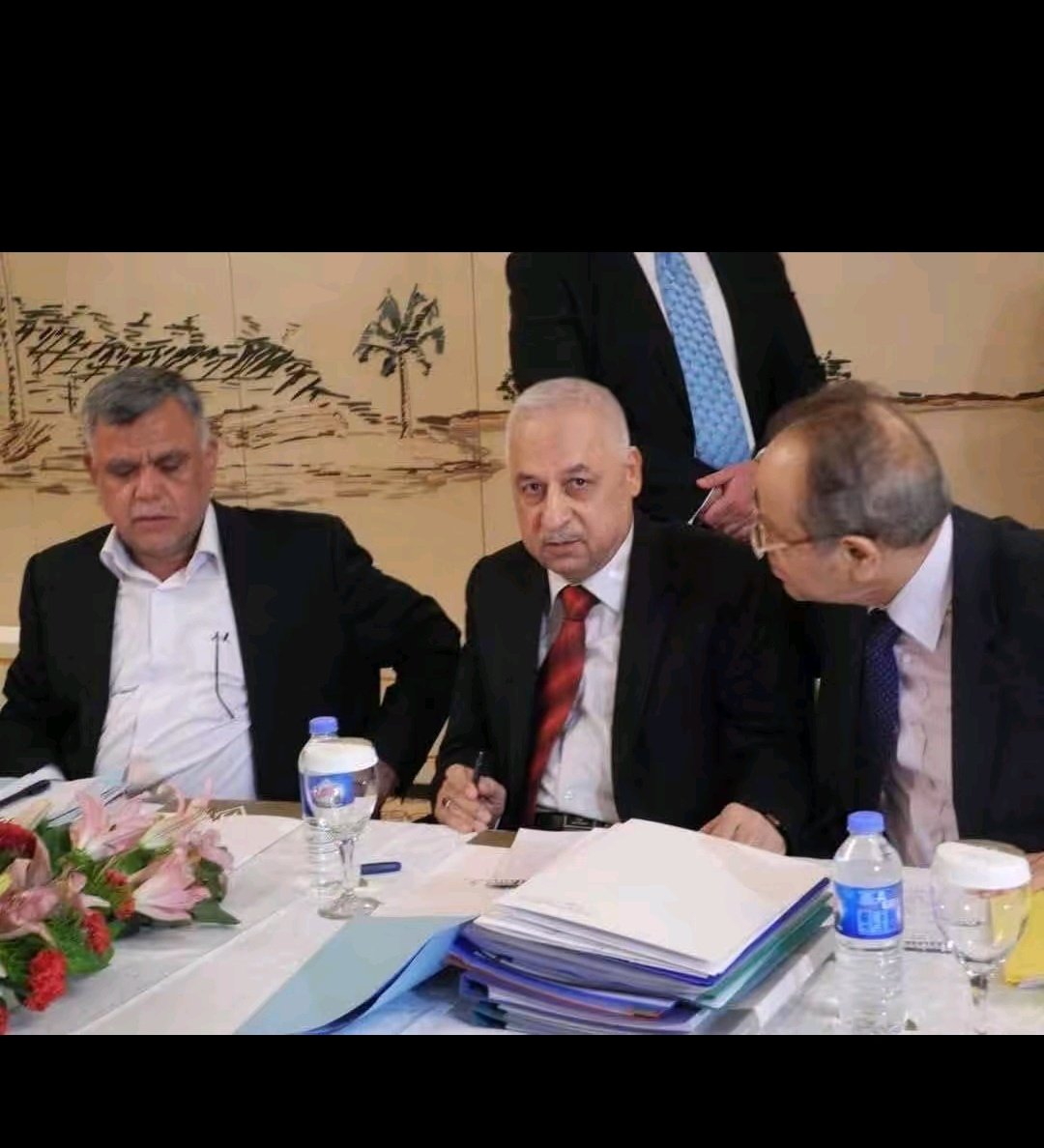 al_7000al's tweet image. صورة اثاء بيع خور عبدالله من قبل قادة الاطار المدعومين من قبل حكم ايران وامريكا وبعض الدول....
#خور_عبدالله
