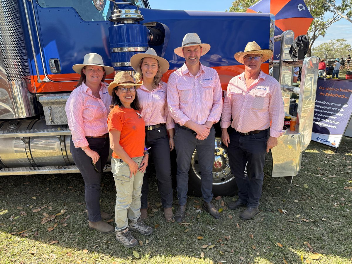 RabobankAU's tweet image. We had an incredible time connecting with the ag community from across the top end at the Katherine Show. 

A huge thank you to everyone who stopped by — we loved seeing you there!