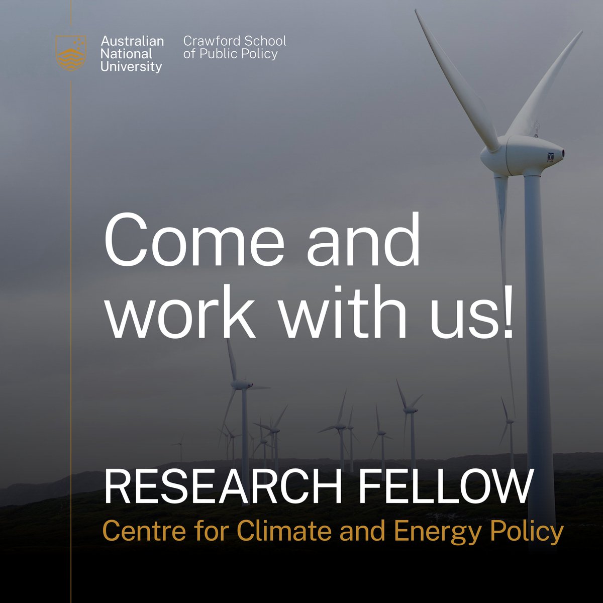 Research Fellow role open at our Centre for Climate and Energy Policy. Work on China/E Asian #decarbonisation of #steelmaking &amp; Australia-China links in iron and steelmaking value chains. Applications close 14 August. To apply, visit quicklink.anu.edu.au/w0gc