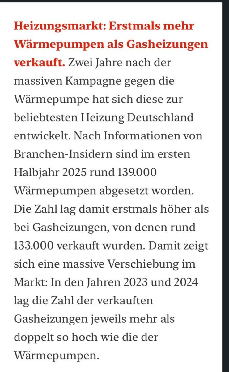 Wolfgang Gründinger (@wolfibey) on Twitter photo Die Wärmepumpe ist die neue Heizung Nummer 1 der Deutschen. <a href="/MKreutzfeldt/">Malte Kreutzfeldt</a> hat die aktuellen Zahlen recherchiert: table.media/climate Die Wärmepumpe ist die neue Heizung Nummer 1 der Deutschen. <a href="/MKreutzfeldt/">Malte Kreutzfeldt</a> hat die aktuellen Zahlen recherchiert: table.media/climate