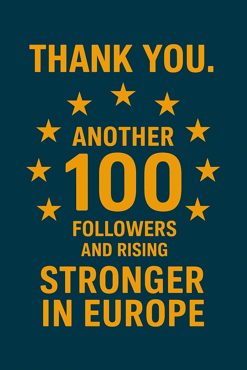 🌟🇪🇺100 Followers in 24 hours!🇪🇺🌟
Join the fastest growing PRO EU Party on Social Media.
#BrexitRebels #ExitBrexit