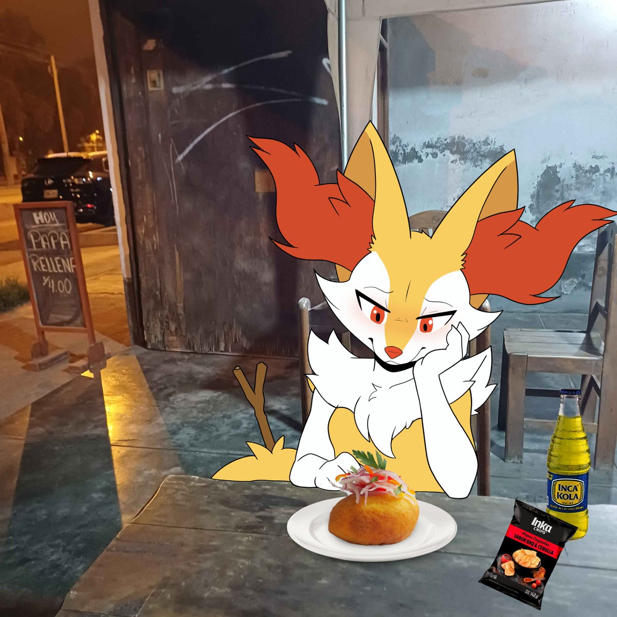 chimi_artt's tweet image. You think she likes it? 🥰
Its all i could afford 😪
(read image description)