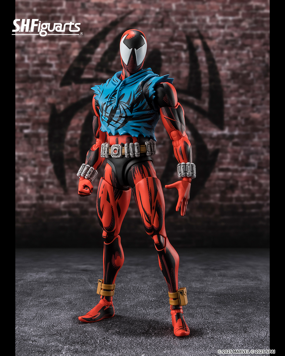 新品未使用　アンルーリー・インダストリーズ　スカーレット・スパイダー MAFEX268 SCARLET SPIDER COMIC 2.0開催記念商品 - メルカリ