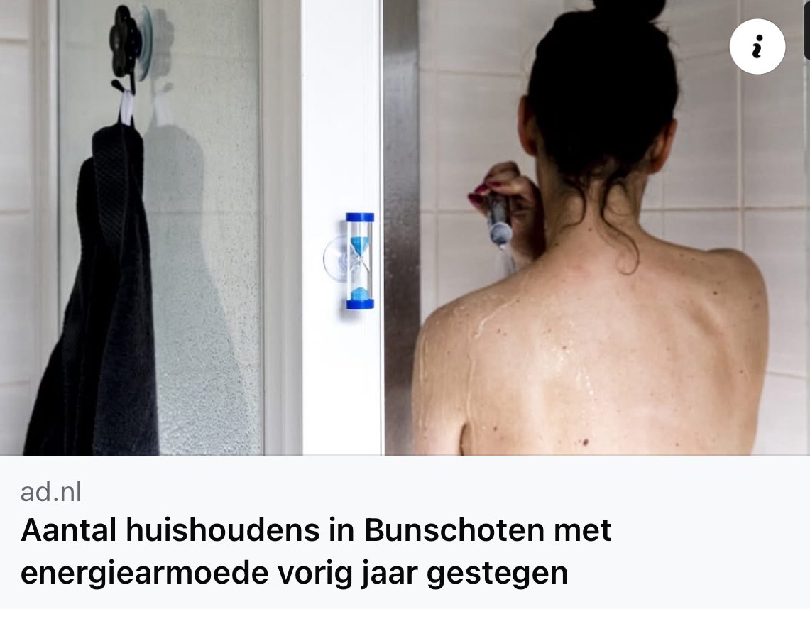 Aantal huishoudens in Bunschoten met energiearmoede vorig jaar gestegen. Bij bijna 300 huishoudens in Bunschoten hangt de energierekening als een molensteen rond de nek, blijkt uit een schatting die TNO en CBS. Daarmee is dat aantal afgelopen jaar gestegen.ad.nl/bunschoten-spa…