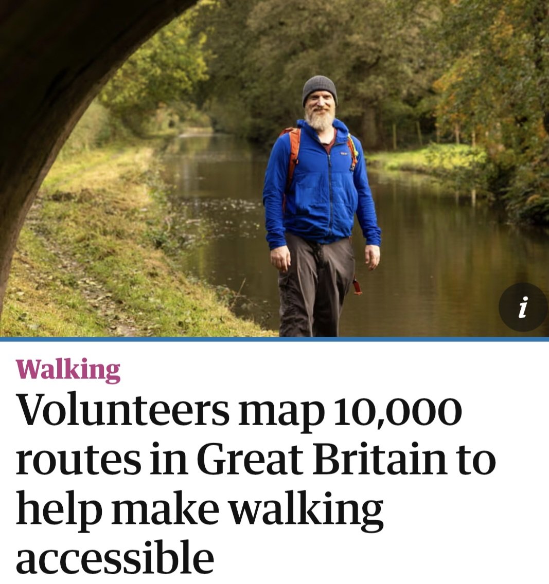 thelonningsguy's tweet image. Guardian article on Slow Ways @SlowWaysUK
theguardian.com/lifeandstyle/2…