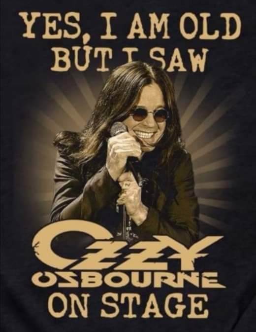 LordPublius's tweet image. Back in 2001 in the New Orleans Arena on the 'Down to Earth' tour. Soil, Mudvayne & Rob Zombie opened up for him.
🤘
#ThankYouOZZY
