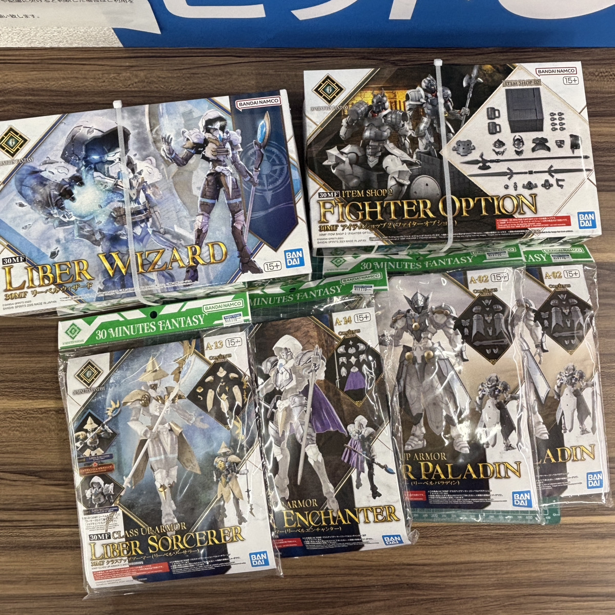 KohoTsunoi's tweet image. 【入荷情報✨】
30 MINUTES FANTASYシリーズ入荷❗️
🧙♂️LIBER WIZARD
🛡FIGHTER OPTION
🔮LIBER SORCERER/ENCHANTER/PALADINなどなど!
ファンタジー世界を自由にカスタム&バトル⚔️
騎士も魔導士も自分好みに組み上げよう!
#30MF #バンダイナムコ #プラモデル #ファンタジー #八潮 #草加
