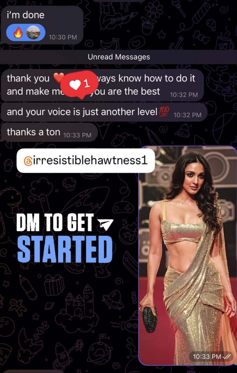 irresislady's tweet image. Dm and I can be your Kiara Mommy boys!
#KiaraAdvani #Roleplay #Telegram
instagram.com/irresistibleha…