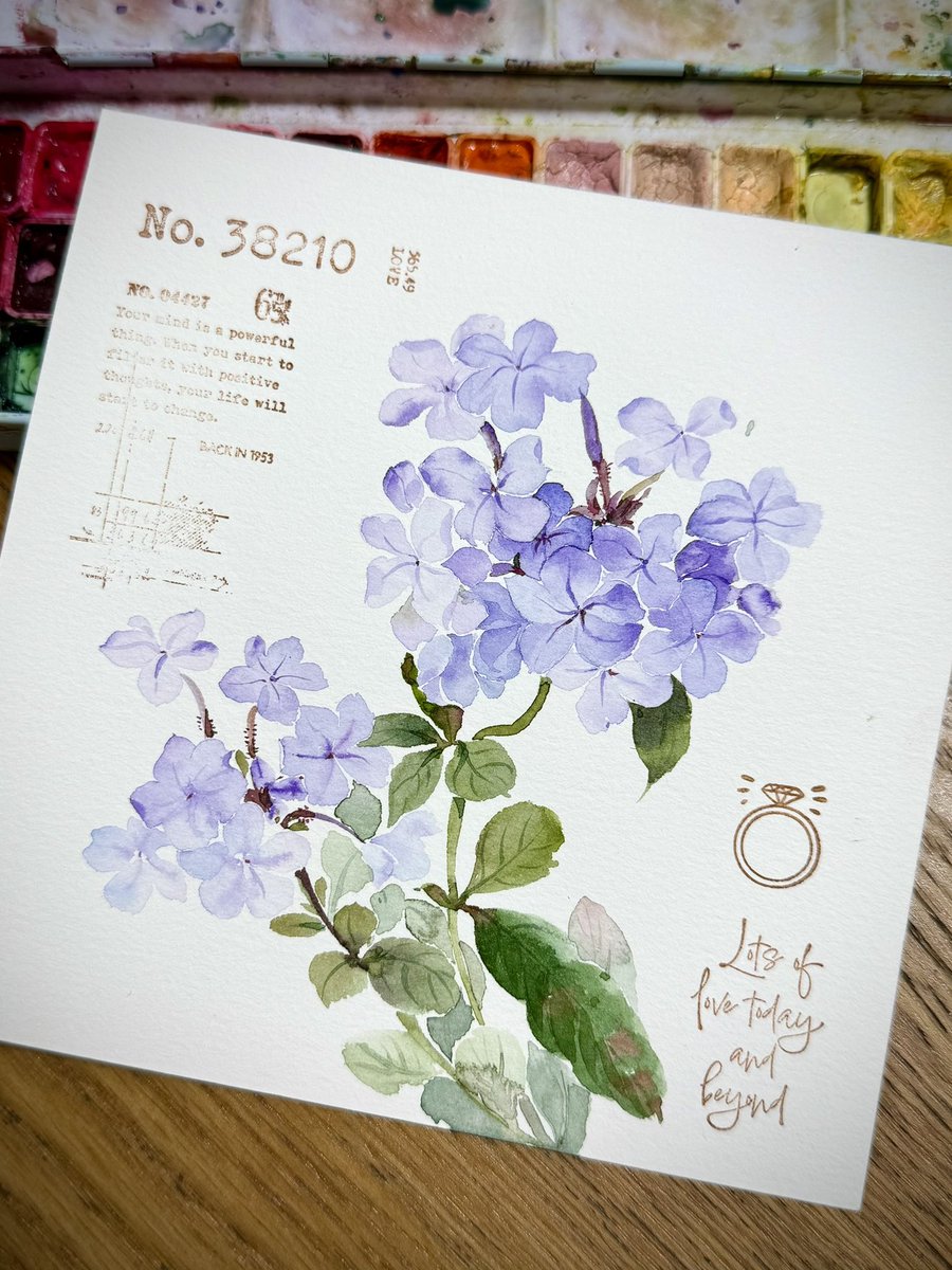DingpingCn's tweet image. 最近はとても暑いので、涼しげな絵を描いてみました。
#watercolorpainting #art #watercolor #watercolorart #drawingart #水彩画