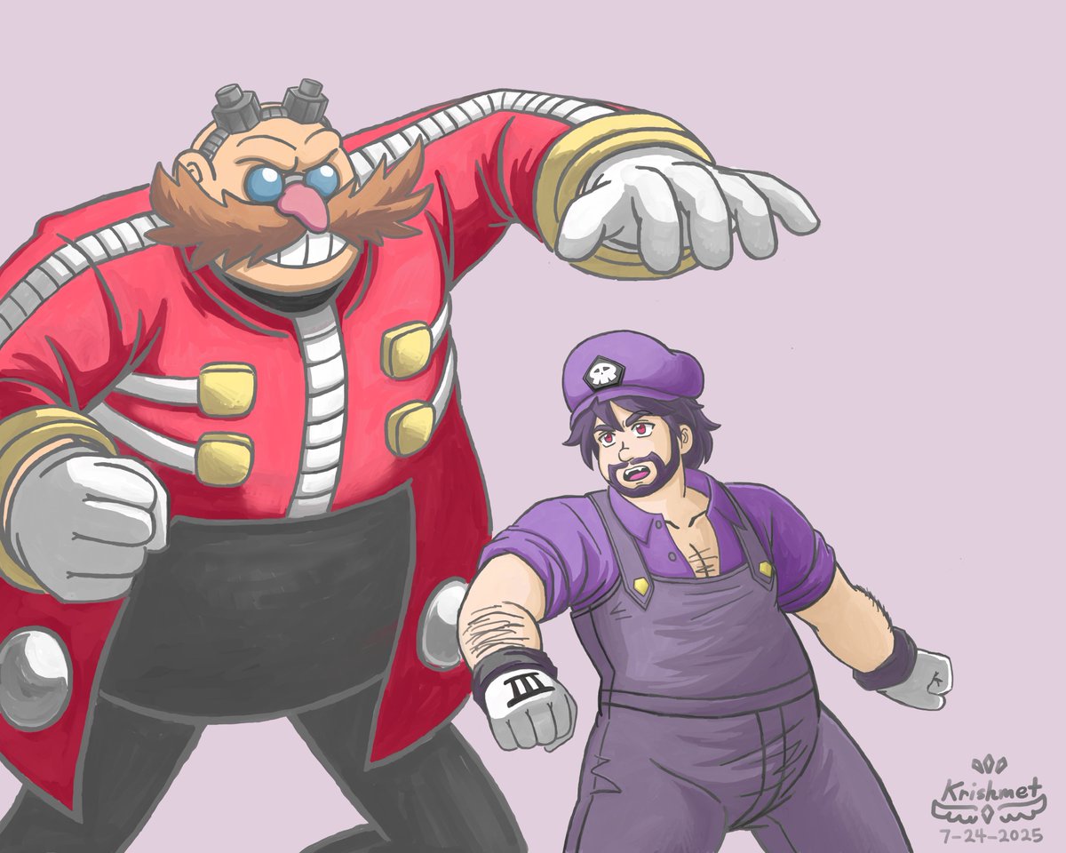 KrishmetDragon's tweet image. SMG3 VS Eggman.
I like to see SMG3 fighting against powerful villains and other powerful entities.
#SMG4fanart
#SMG3
#SonicTheHedgehog
#Eggman