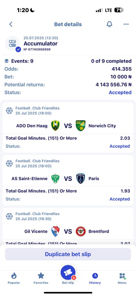 jayfund11's tweet image. 🔞🔞🔞🔞🔞
❤️😍sweet 400+ odds
Amazing game
Registered on paripesa 👇👇
promo code _. Jayfund11
global registration link paripesa.bet/jayfund11
Apps link paripesa.bet/jayfund11apps